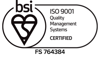 Segell de certificació ISO 9001 de BSI en Sistemes de Gestió de la Qualitat de l'organització SIMBIM